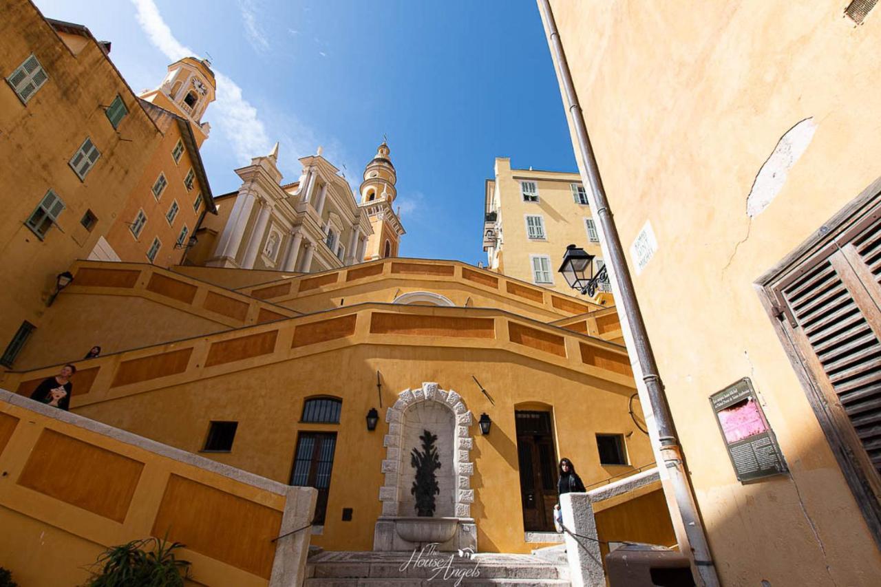 Vista Mare E Comfort In Centro Storico Menton Eksteriør bilde