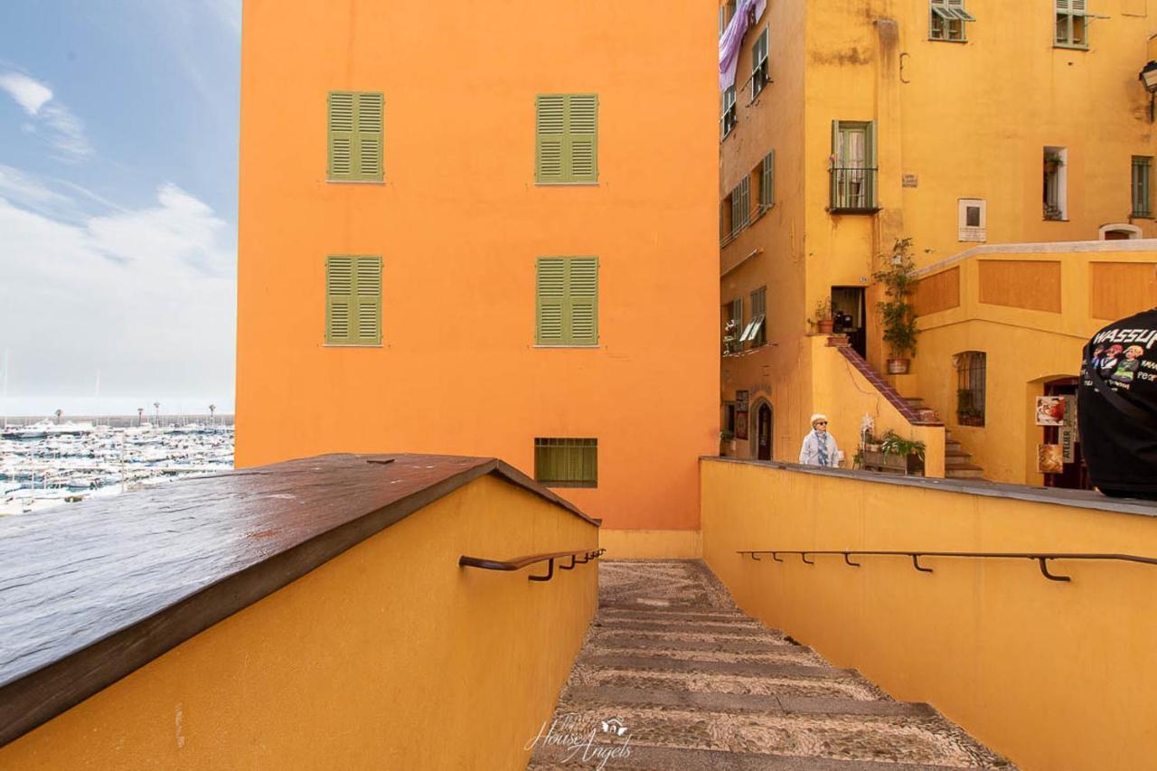 Vista Mare E Comfort In Centro Storico Menton Eksteriør bilde